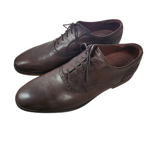 Cole Haan Hamilton Grand Brown Leather Mens Casual‎ Dress Shoes Size 12 M